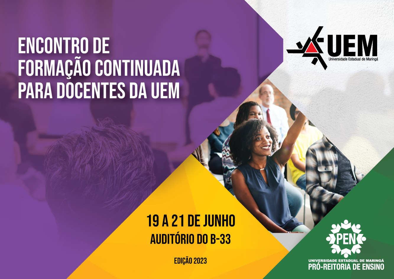 Encontro de Formação Continuada para Docentes da UEM