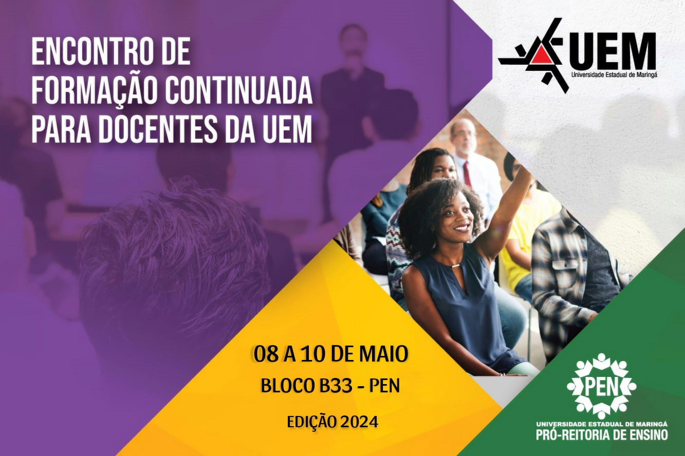Encontro de Formação Continuada para Docentes da UEM - 2024