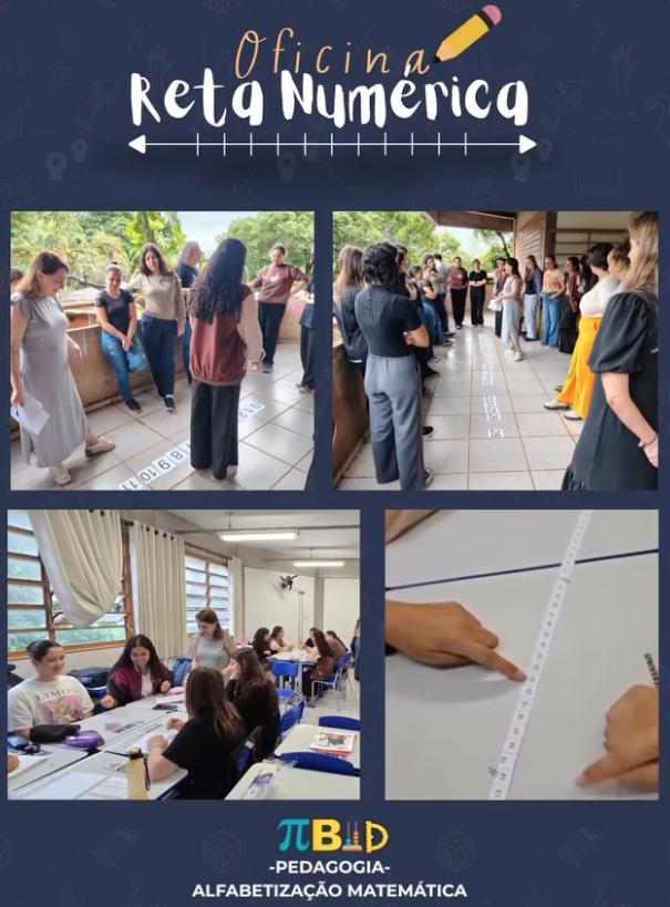 Foto 1 das ações realizadas do Pibid/UEM
