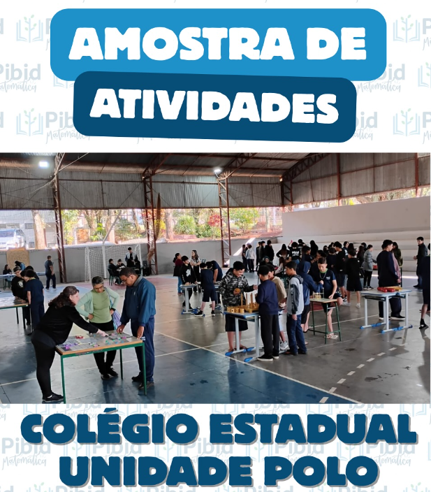Foto 16 das ações realizadas do Pibid/UEM