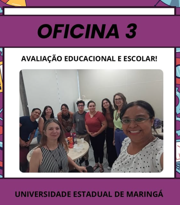 Foto 17 das ações realizadas do Pibid/UEM