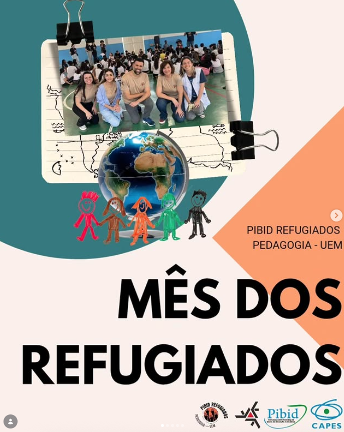 Foto 20 das ações realizadas do Pibid/UEM